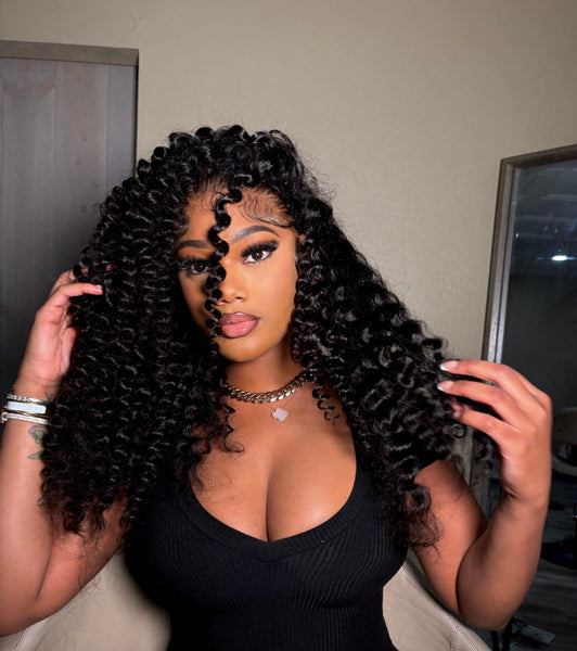 Curly FRONTAL HD WIGS