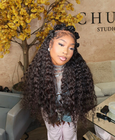 Curly FRONTAL HD WIGS