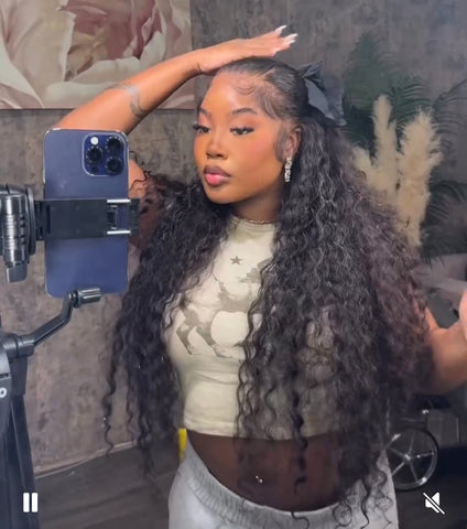 Italian Curly FRONTAL HD WIGS