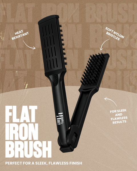 FLAT IRON BRUSH